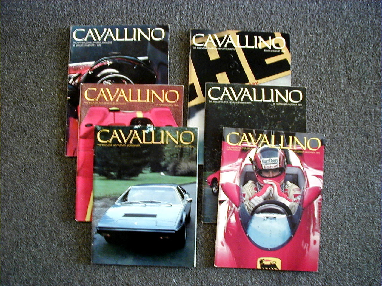 Ferrari Cavallino Magazine Set 139 Issues